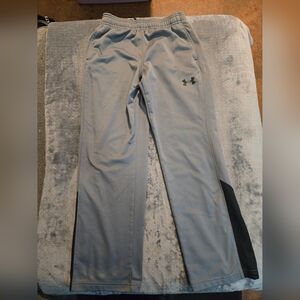 Boys Under Armour Gray Track Pants